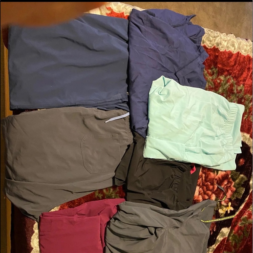 Lot of scrubs